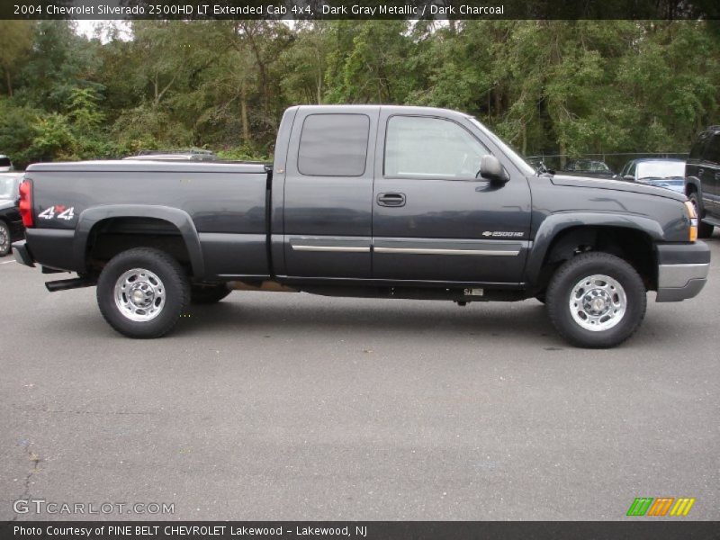 Dark Gray Metallic / Dark Charcoal 2004 Chevrolet Silverado 2500HD LT Extended Cab 4x4