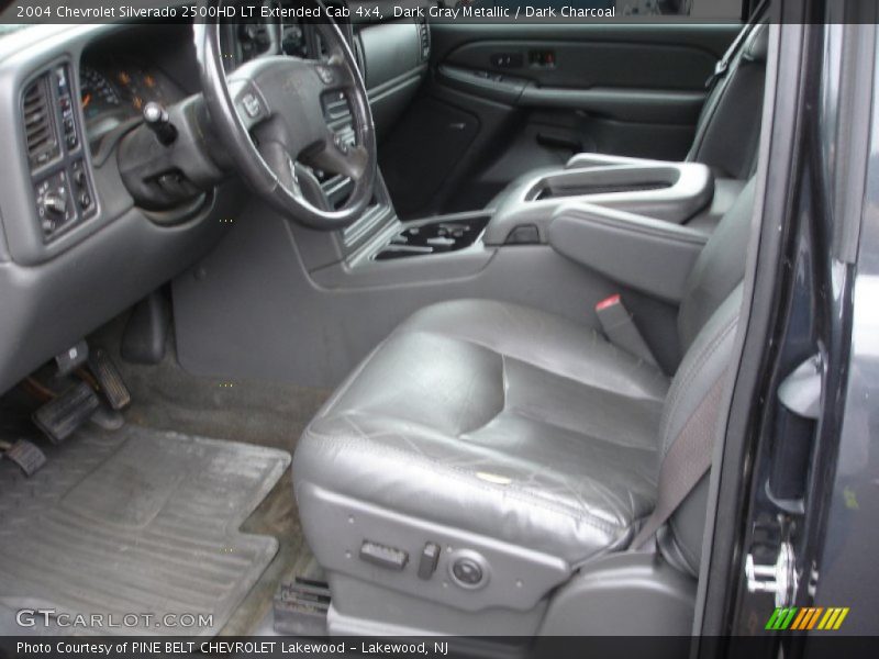 Dark Gray Metallic / Dark Charcoal 2004 Chevrolet Silverado 2500HD LT Extended Cab 4x4