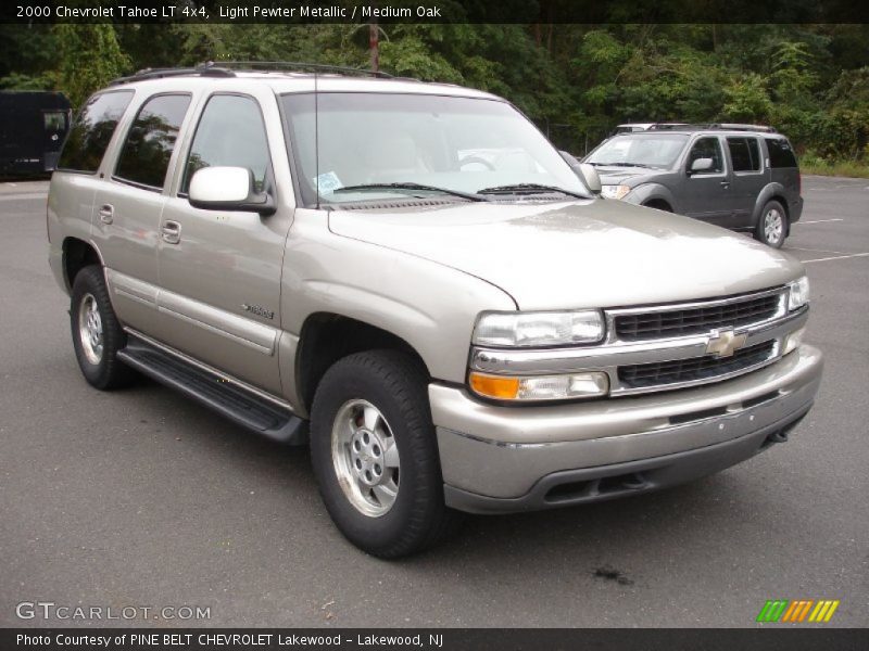 Light Pewter Metallic / Medium Oak 2000 Chevrolet Tahoe LT 4x4