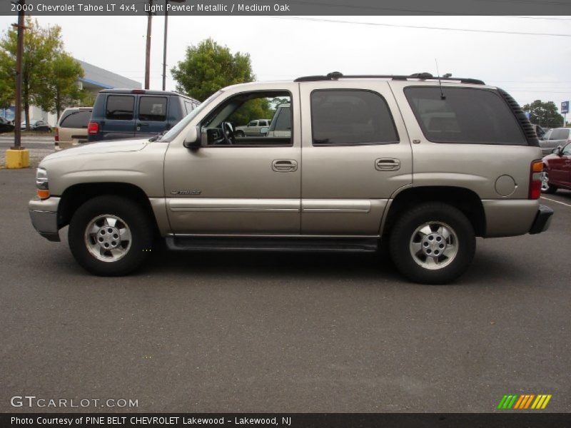 Light Pewter Metallic / Medium Oak 2000 Chevrolet Tahoe LT 4x4