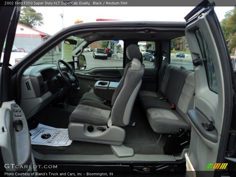 2002 F350 Super Duty XLT SuperCab Dually Medium Flint Interior