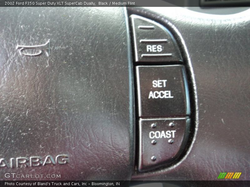 Black / Medium Flint 2002 Ford F350 Super Duty XLT SuperCab Dually