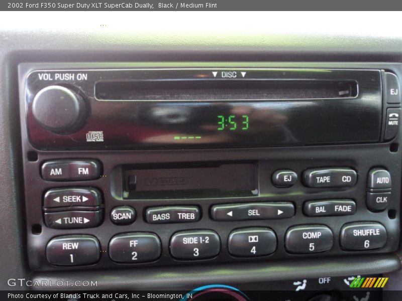 Audio System of 2002 F350 Super Duty XLT SuperCab Dually