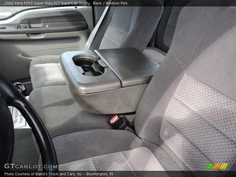 Black / Medium Flint 2002 Ford F350 Super Duty XLT SuperCab Dually