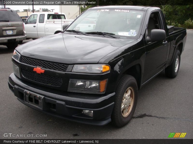 Black / Medium Pewter 2006 Chevrolet Colorado LS Regular Cab