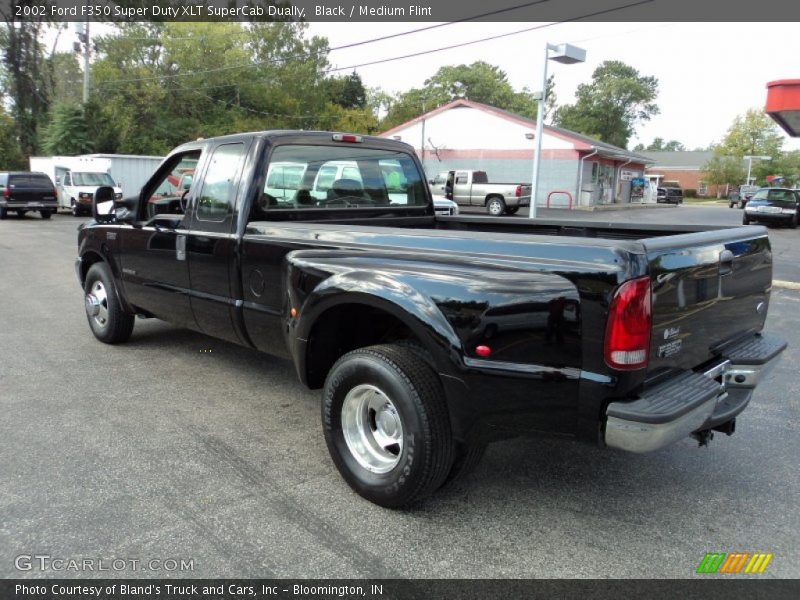 Black / Medium Flint 2002 Ford F350 Super Duty XLT SuperCab Dually