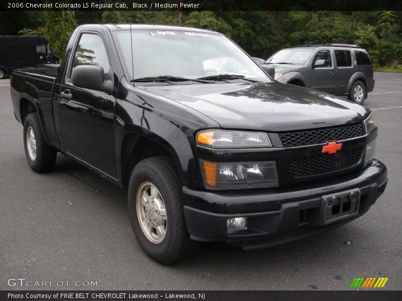 Black / Medium Pewter 2006 Chevrolet Colorado LS Regular Cab