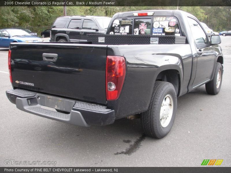 Black / Medium Pewter 2006 Chevrolet Colorado LS Regular Cab