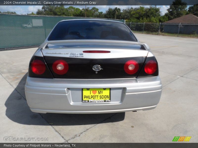 Galaxy Silver Metallic / Medium Gray 2004 Chevrolet Impala LS