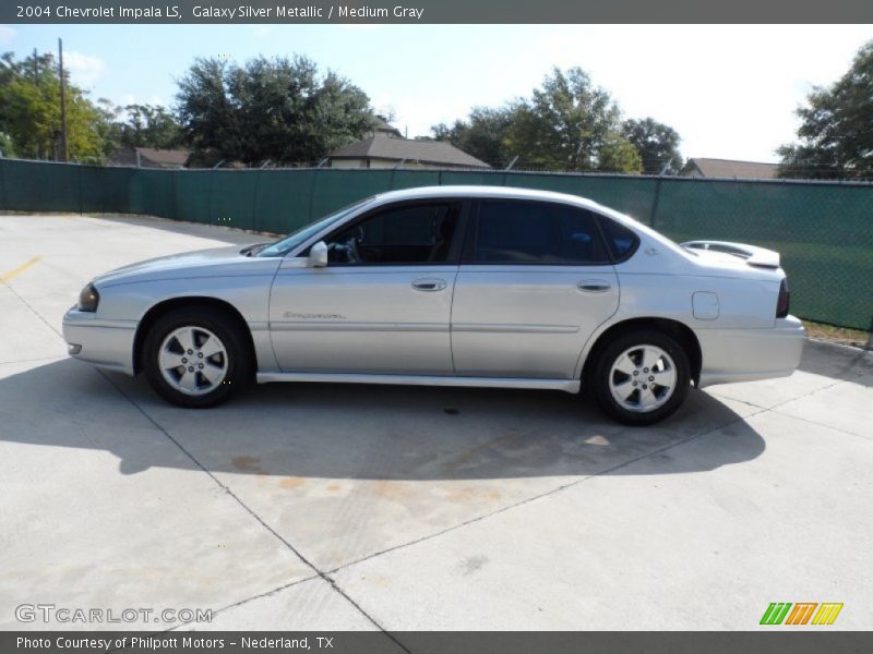 Galaxy Silver Metallic / Medium Gray 2004 Chevrolet Impala LS