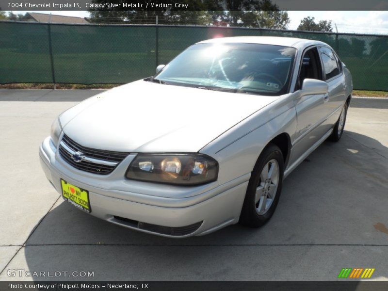 Galaxy Silver Metallic / Medium Gray 2004 Chevrolet Impala LS