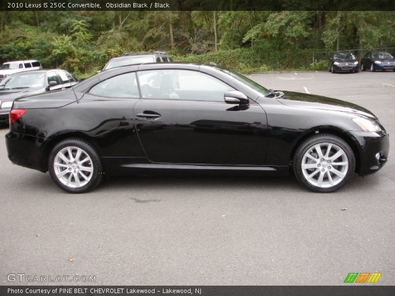  2010 IS 250C Convertible Obsidian Black
