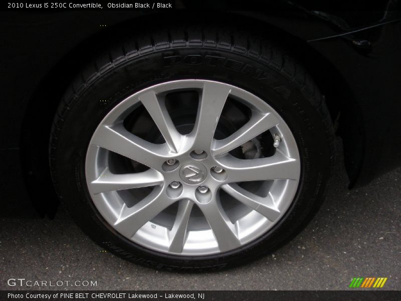  2010 IS 250C Convertible Wheel