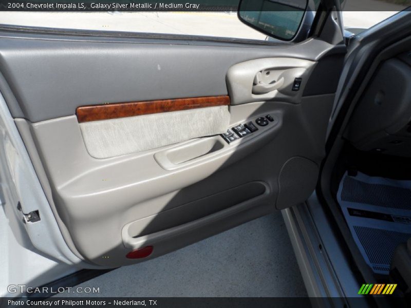 Galaxy Silver Metallic / Medium Gray 2004 Chevrolet Impala LS
