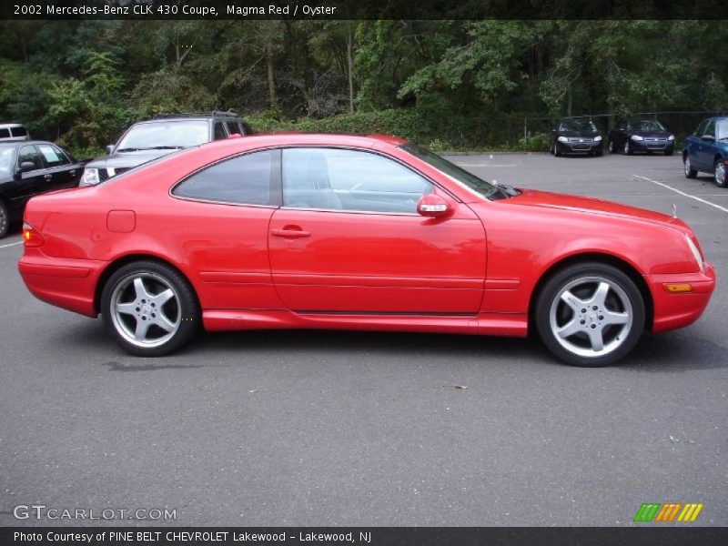  2002 CLK 430 Coupe Magma Red