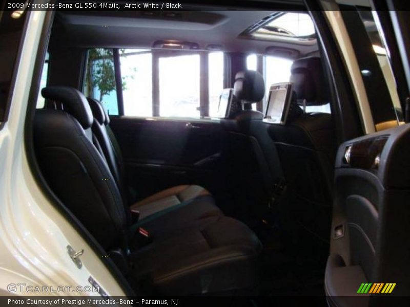 Arctic White / Black 2009 Mercedes-Benz GL 550 4Matic