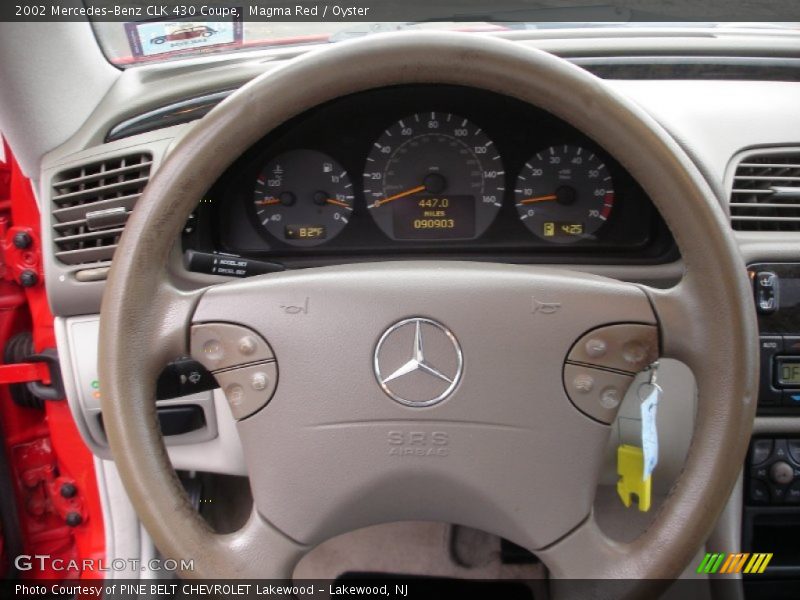  2002 CLK 430 Coupe Steering Wheel