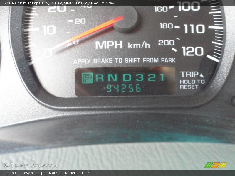 Galaxy Silver Metallic / Medium Gray 2004 Chevrolet Impala LS