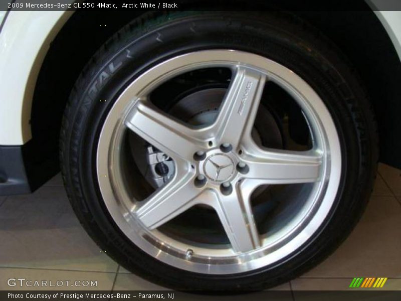 Arctic White / Black 2009 Mercedes-Benz GL 550 4Matic