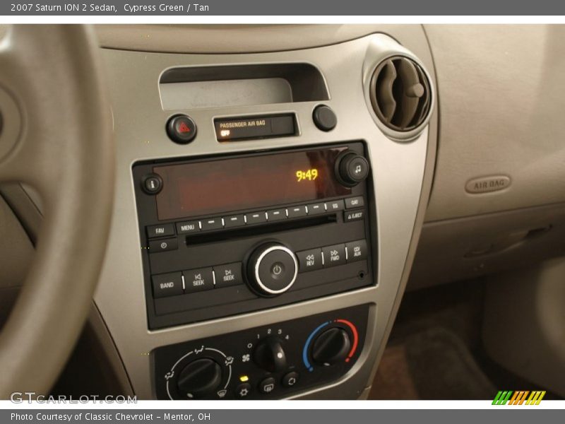 Cypress Green / Tan 2007 Saturn ION 2 Sedan