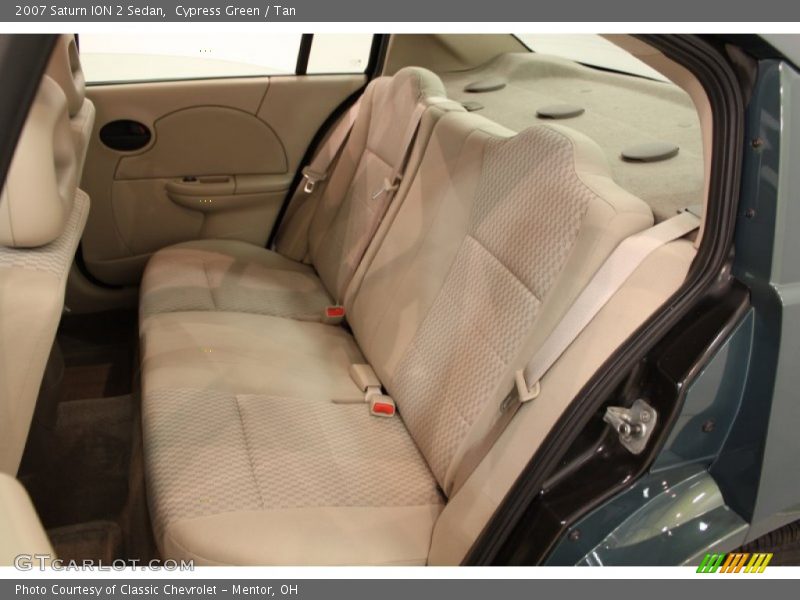 Cypress Green / Tan 2007 Saturn ION 2 Sedan