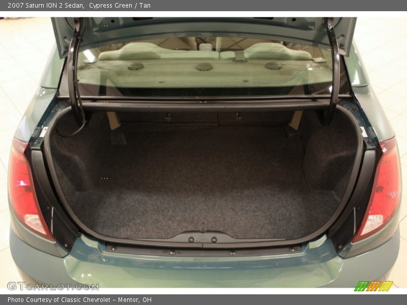 Cypress Green / Tan 2007 Saturn ION 2 Sedan