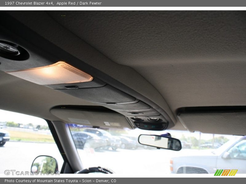 Apple Red / Dark Pewter 1997 Chevrolet Blazer 4x4