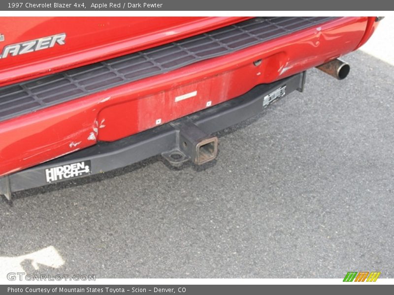 Apple Red / Dark Pewter 1997 Chevrolet Blazer 4x4