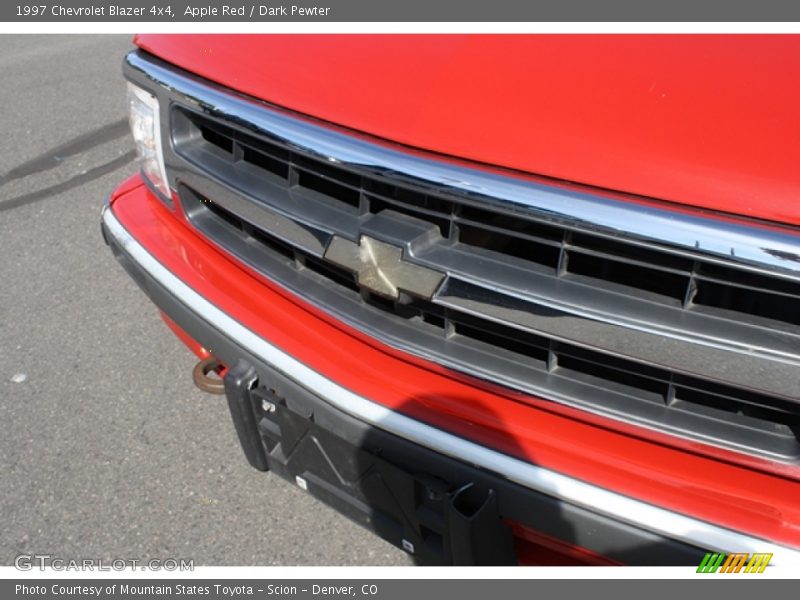 Apple Red / Dark Pewter 1997 Chevrolet Blazer 4x4