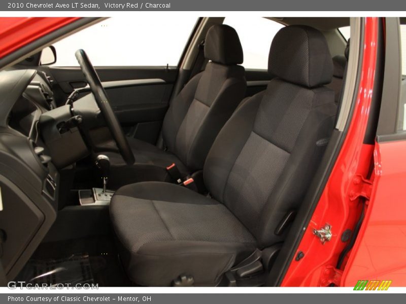 Victory Red / Charcoal 2010 Chevrolet Aveo LT Sedan