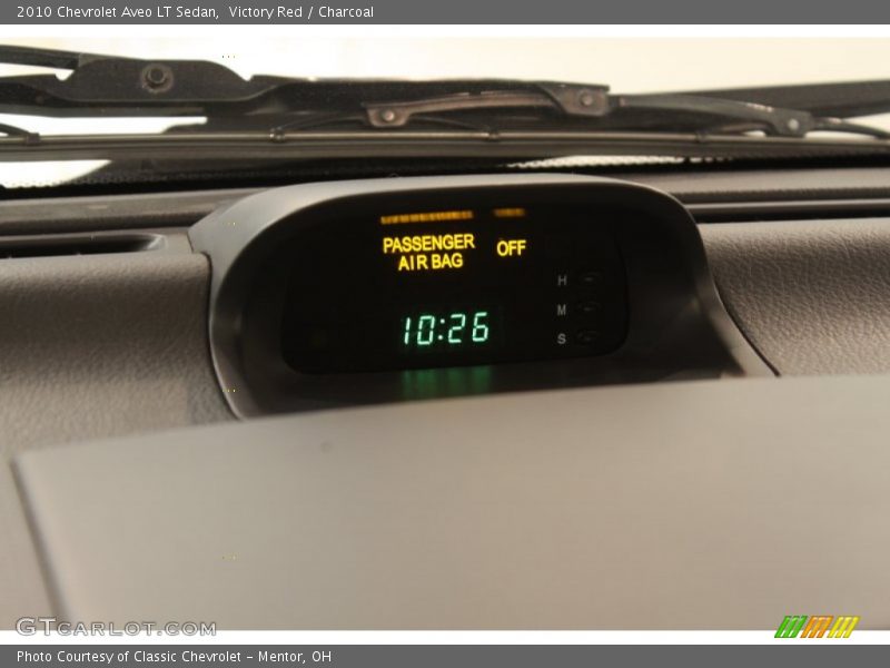 Victory Red / Charcoal 2010 Chevrolet Aveo LT Sedan