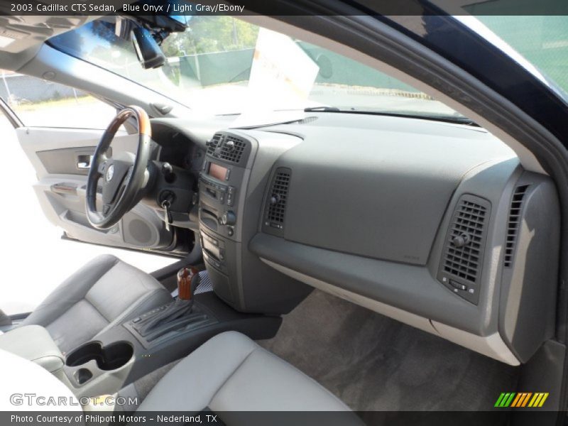 Blue Onyx / Light Gray/Ebony 2003 Cadillac CTS Sedan