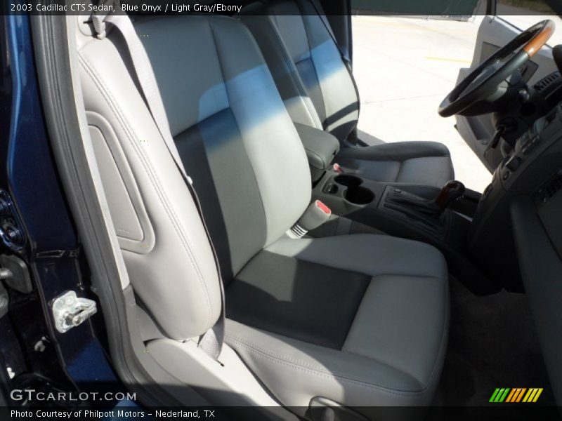 Blue Onyx / Light Gray/Ebony 2003 Cadillac CTS Sedan