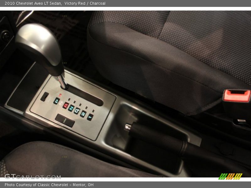 Victory Red / Charcoal 2010 Chevrolet Aveo LT Sedan