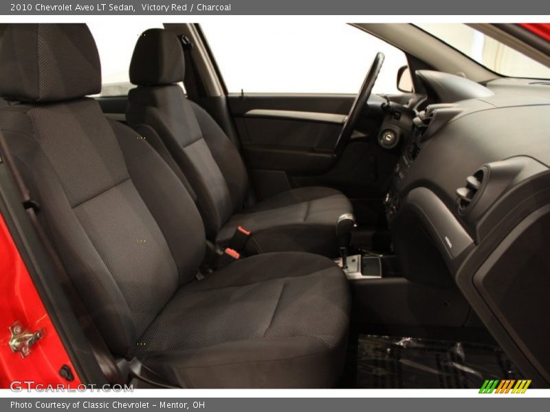 Victory Red / Charcoal 2010 Chevrolet Aveo LT Sedan