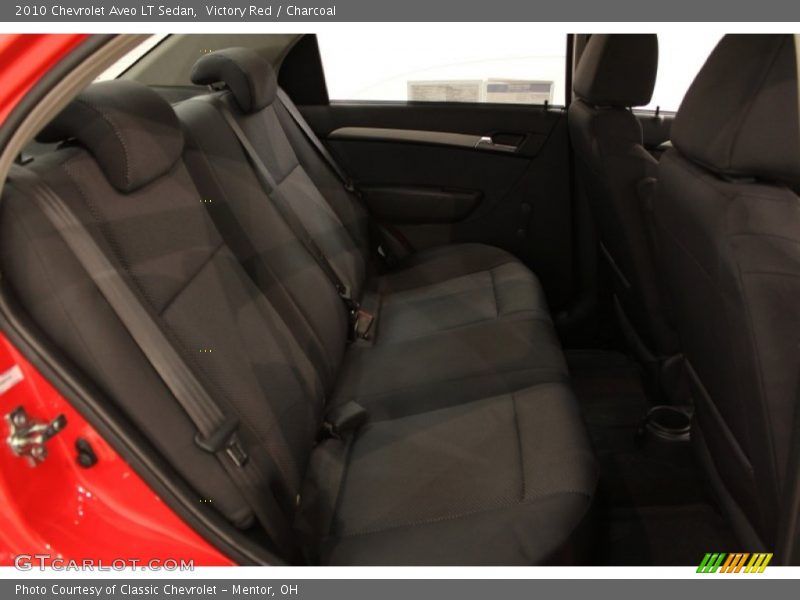 Victory Red / Charcoal 2010 Chevrolet Aveo LT Sedan
