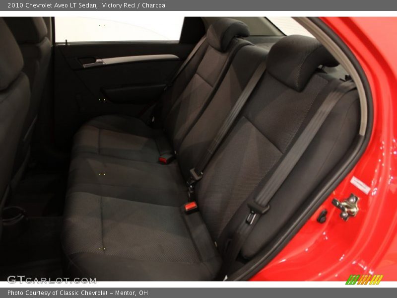 Victory Red / Charcoal 2010 Chevrolet Aveo LT Sedan