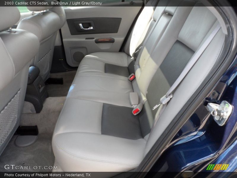 Blue Onyx / Light Gray/Ebony 2003 Cadillac CTS Sedan