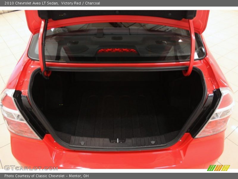 Victory Red / Charcoal 2010 Chevrolet Aveo LT Sedan