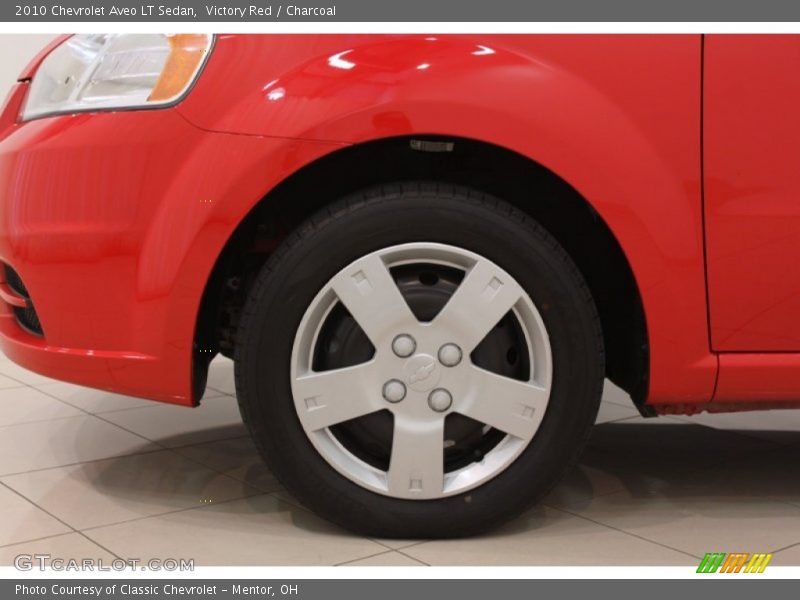 Victory Red / Charcoal 2010 Chevrolet Aveo LT Sedan