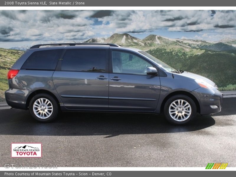 Slate Metallic / Stone 2008 Toyota Sienna XLE
