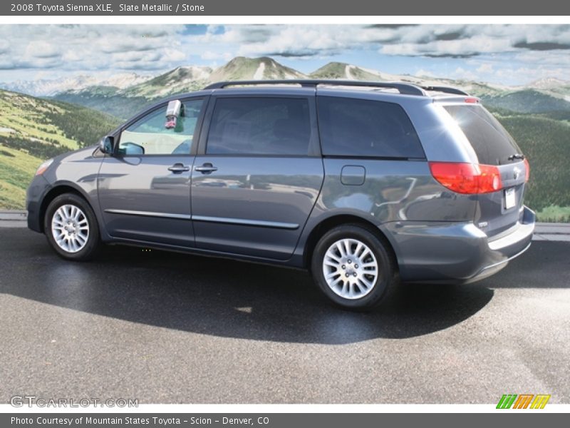 Slate Metallic / Stone 2008 Toyota Sienna XLE