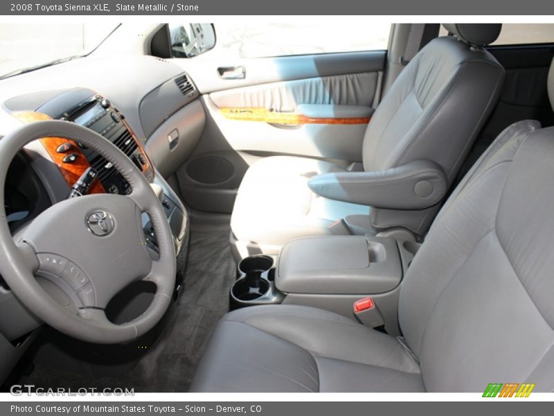 Slate Metallic / Stone 2008 Toyota Sienna XLE