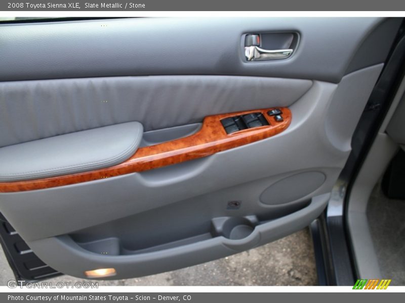 Slate Metallic / Stone 2008 Toyota Sienna XLE