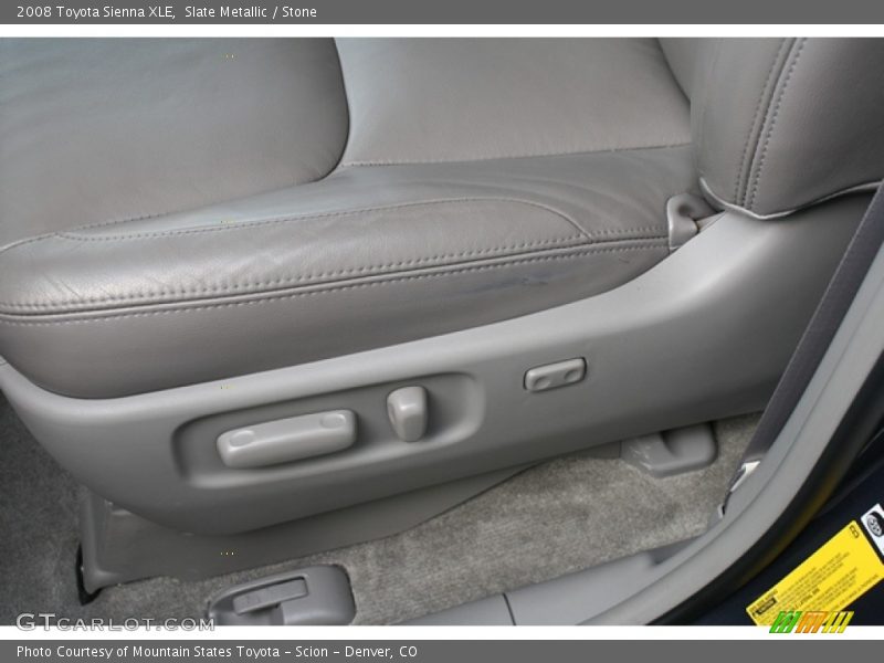 Slate Metallic / Stone 2008 Toyota Sienna XLE