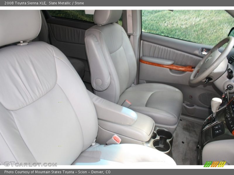 Slate Metallic / Stone 2008 Toyota Sienna XLE