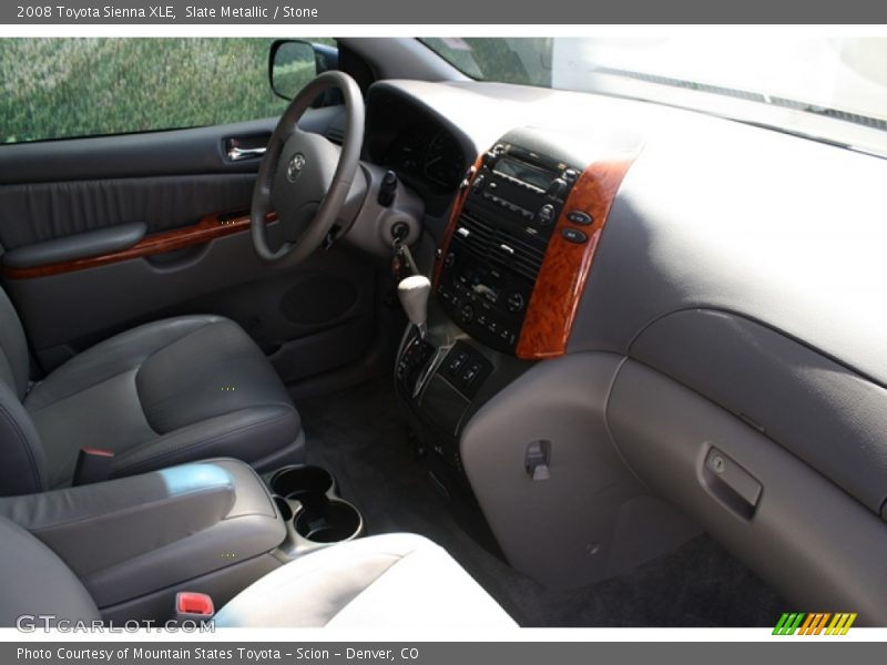 Slate Metallic / Stone 2008 Toyota Sienna XLE