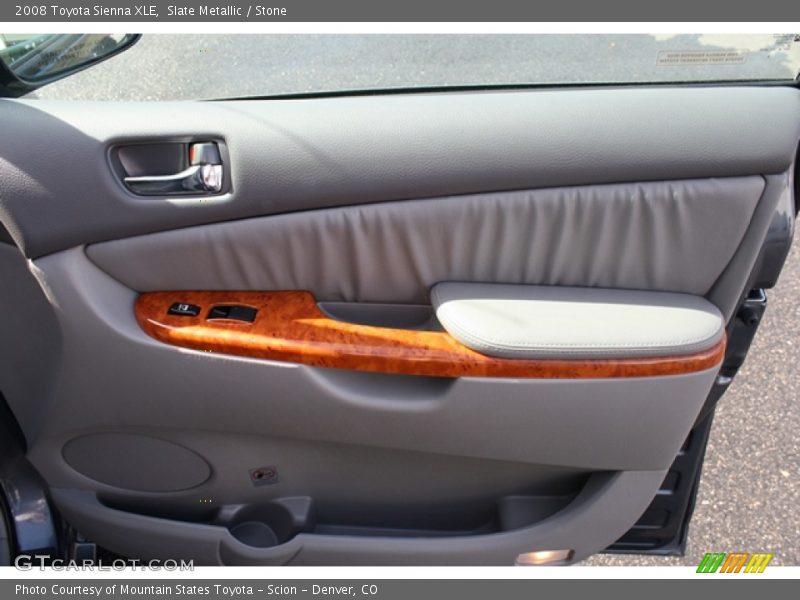 Slate Metallic / Stone 2008 Toyota Sienna XLE