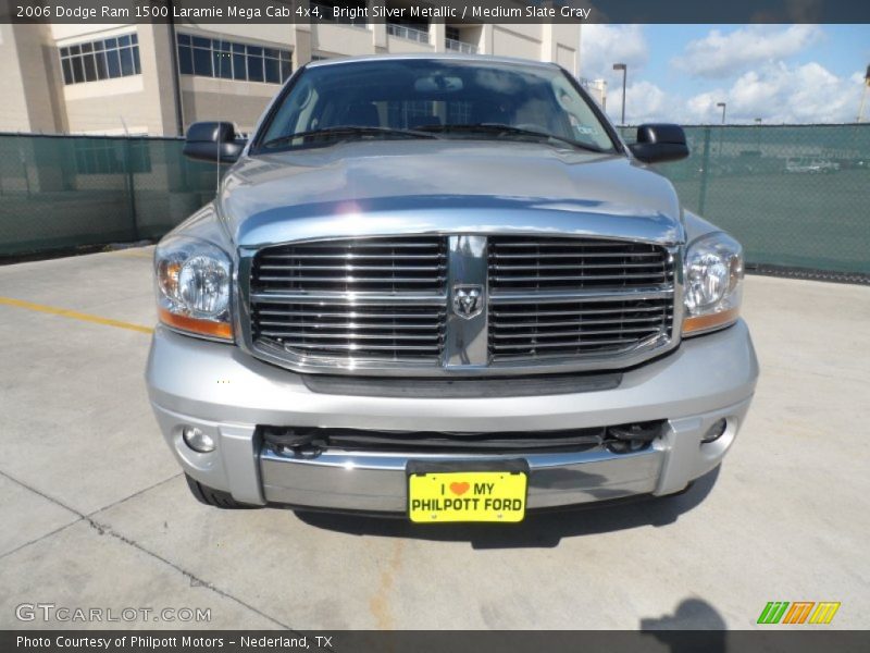 Bright Silver Metallic / Medium Slate Gray 2006 Dodge Ram 1500 Laramie Mega Cab 4x4