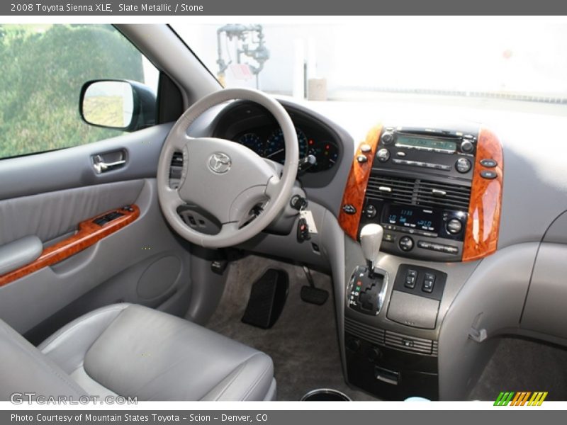 Slate Metallic / Stone 2008 Toyota Sienna XLE